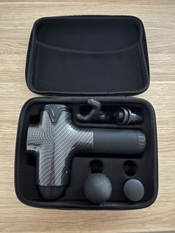 Deep Tissue Massage Gun w/ Case & Attachments – Percussion Muscle Massager