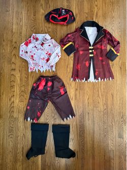 Spooktacular Creations Spooky Dead Pirate Child Costume Kids Size 5-7 Years