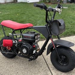 Monster Moto Mini Bike with Built Predator 212 Swapped Motor