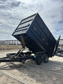 Dump Trailer Scissor Lift 12x7x6 
