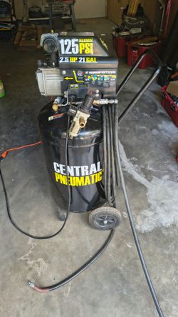 Air Compressor 125 psi - Central Pneumatic