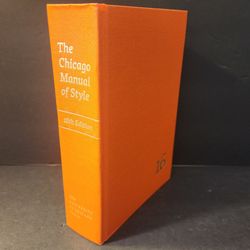 The Chicago Manual of Style 16th Edition Hardcover 6th Print Book Very Good 2010