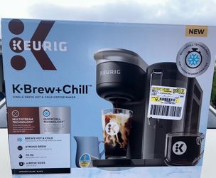 Keurig K-Brew + Chill Iced or Hot Single Serve K-Cup Coffee Maker With 1 Year Manufacture Warranty
