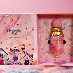Marshmallow Blush EDP | A Unique Gourmand Marshmallow Strawberry Perfume For Women | Long-Lasting Sweet Scent Fragrance For Daily Use (3.4 Fl Oz)