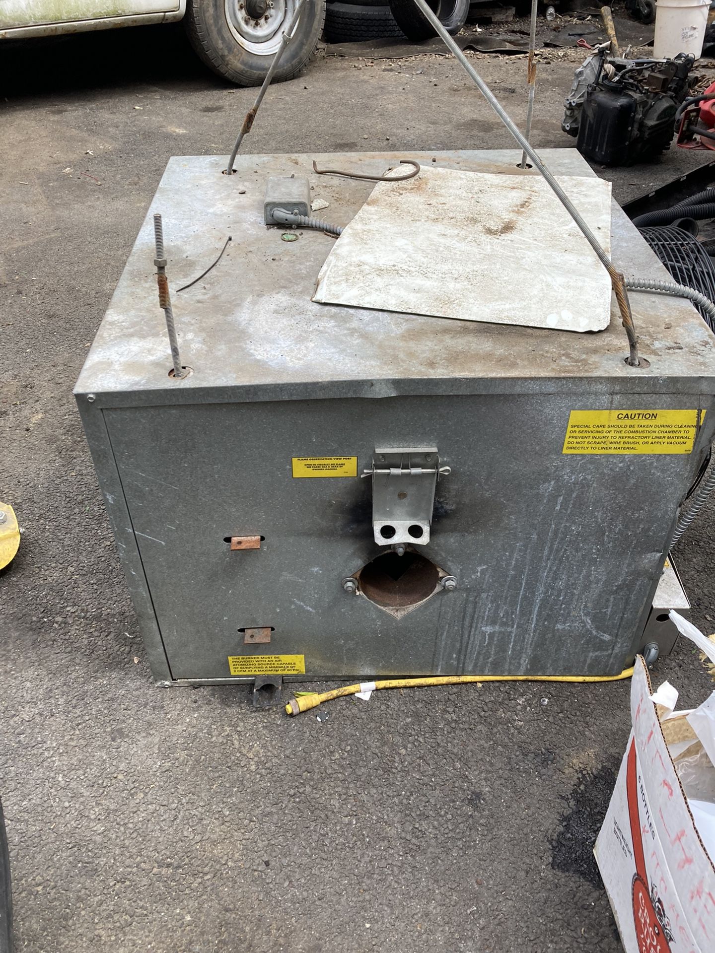 Waste Oil Heater