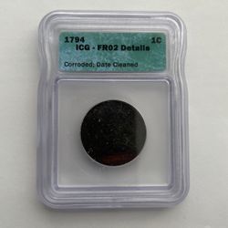 1794 Liberty Cap Large Cent