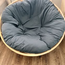 Papasan Chair With Cushion