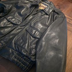 Wilson Leather Jacket Size Large
