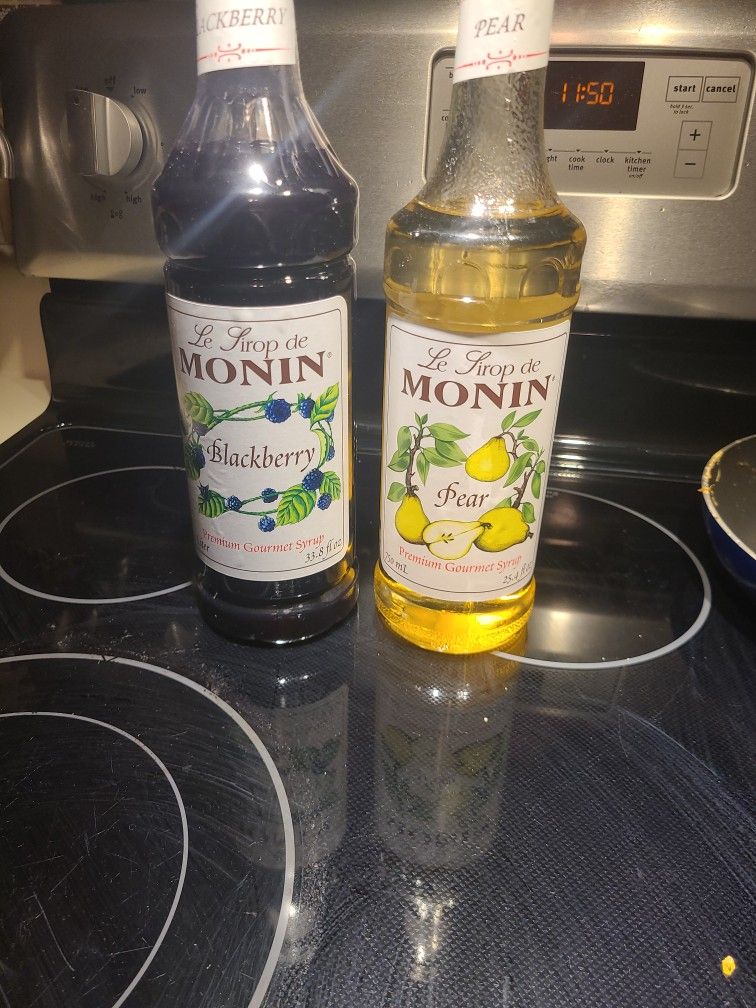 Monin Pear & Blackberry Syrup