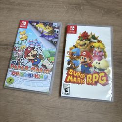 Super Mario RPG and Paper Mario Origami King - Nintendo Switch Games