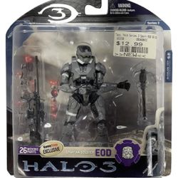 Halo 3 McFarlane Toys Matchmaking EOD Exclusive Steel Figure SEE DETAILS