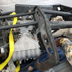 Toyota 6  Cylinder Engine And Transmission 