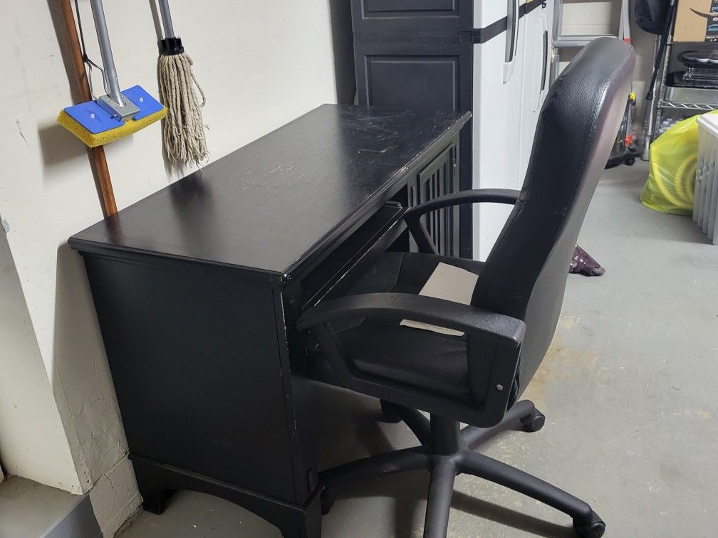 Desk and Chair