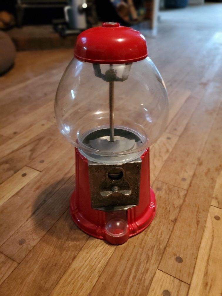 Vintage gum ball machine