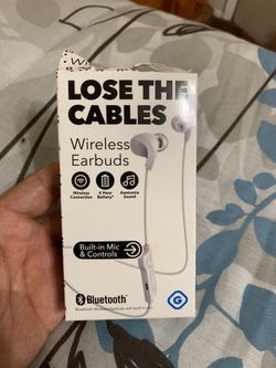 Wireless earbuds
