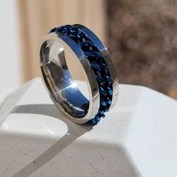 Anxiety Ring Size 10 New