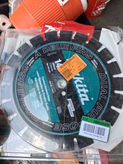 Makita 14" disc new