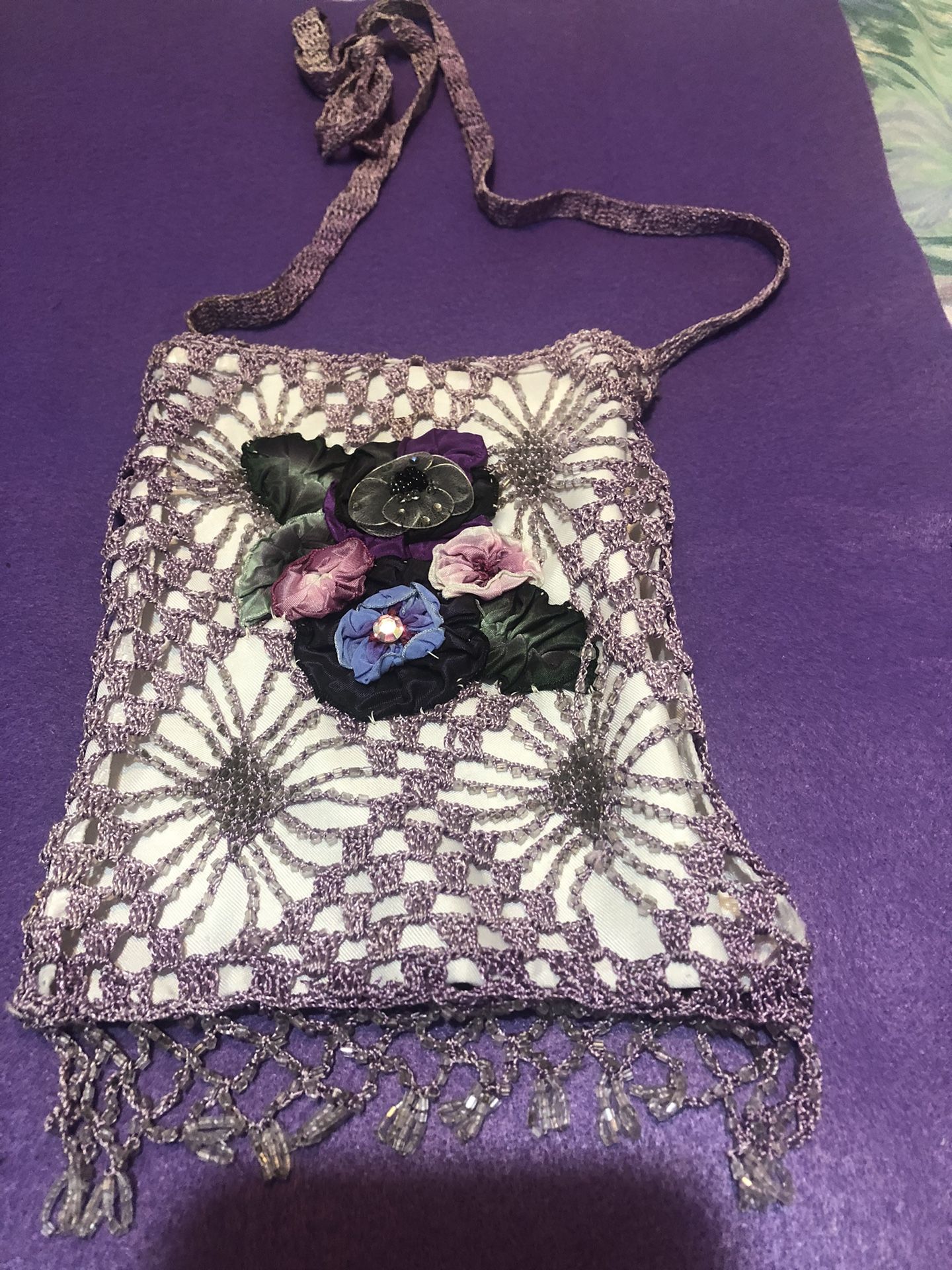 Beautiful Crocheted Art Deco Bag