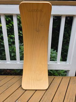 Wobble Waldorf balance board.