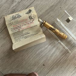 Vintage Tear Gas Key Chain