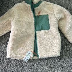 Kids 10/11 youth fuzzy jacket brand new still has tag on
