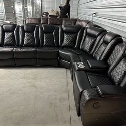 Brand New Power Reclining Sectional Couch