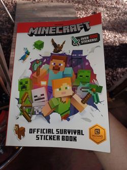 Minecraft activity/ stickers book