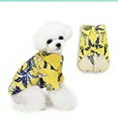 Dog Hawaiian Shirt For Small Dogs