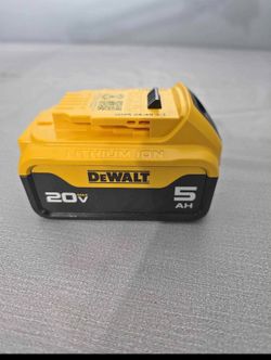 1 only DeWalt 20V MAX 5AH battery