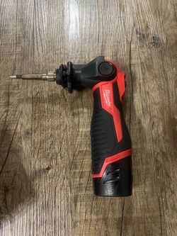 Milwaukee solder iron