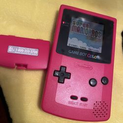 Nintendo Wii Gameboy Color (berry)