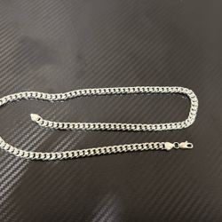 Silver Cuban Chain 
