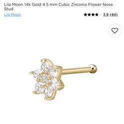 14kGold Nose stud kohls