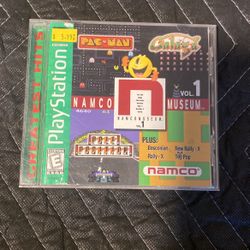 Namco Museum Volume 1 PlayStation Ps1 Greatest Hits Video Game