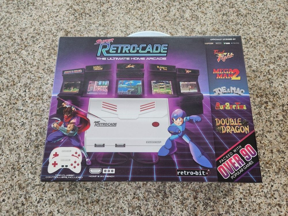 Retro-Bit Super Retro-Cade Plug and Play Game Console