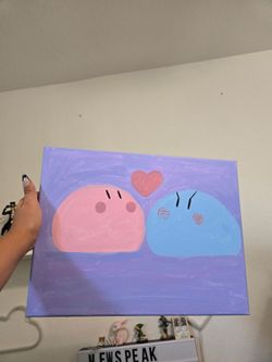 Pink and Blue Dango