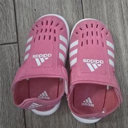 Pink Adidas Kids Sandals 