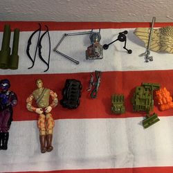 GI Joe parts  1985-90