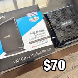 Netgear Nighthawk AC1900 Wifi Cable Modem Router