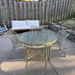 Mid Century Patio Set