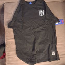 NFL Black Short Sleeve T-Shirt New with Tags