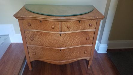 Antique Birdseye Maple Dresser