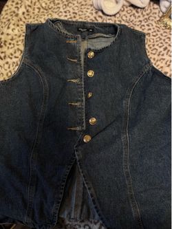 Denim top