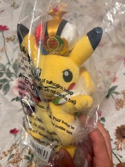 Pokemon Worlds Pokemon XP Pikachu Plush limited