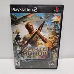 Medal of Honor: Rising Sun PS2 PlayStation 2 Complete CIB Video Game