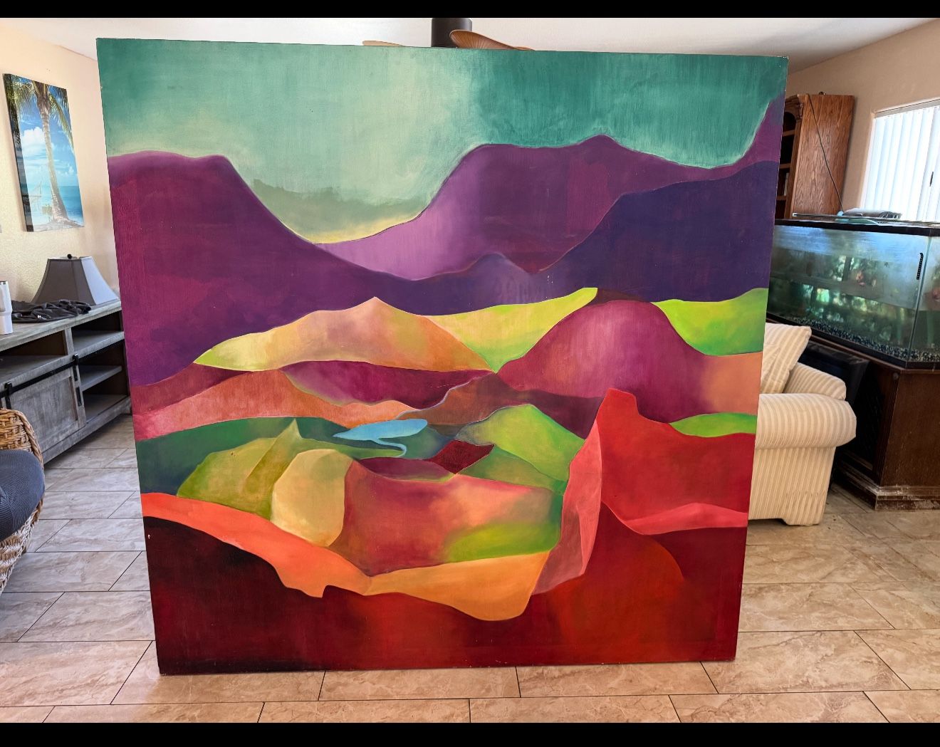 Custom One Of A Kind Canvas Painting