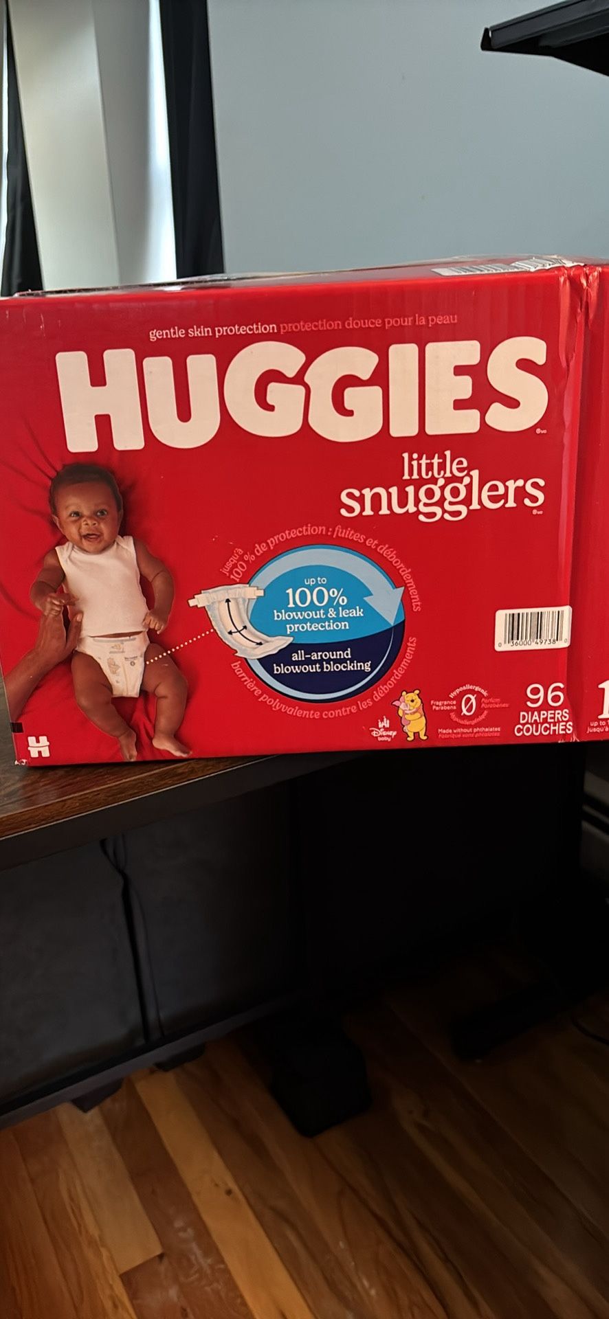 $20 Brand New: 96 Count Size 1 Huggies Diapers