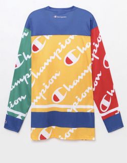 MENS CHAMPION ALL OVER HOCKEY JERSEY SZ L