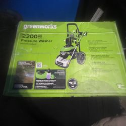 Greenworks pressure washer