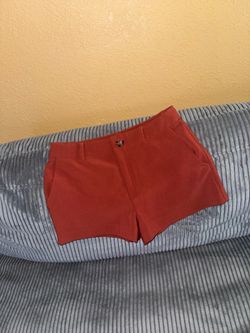 Terracotta casual woman shorts